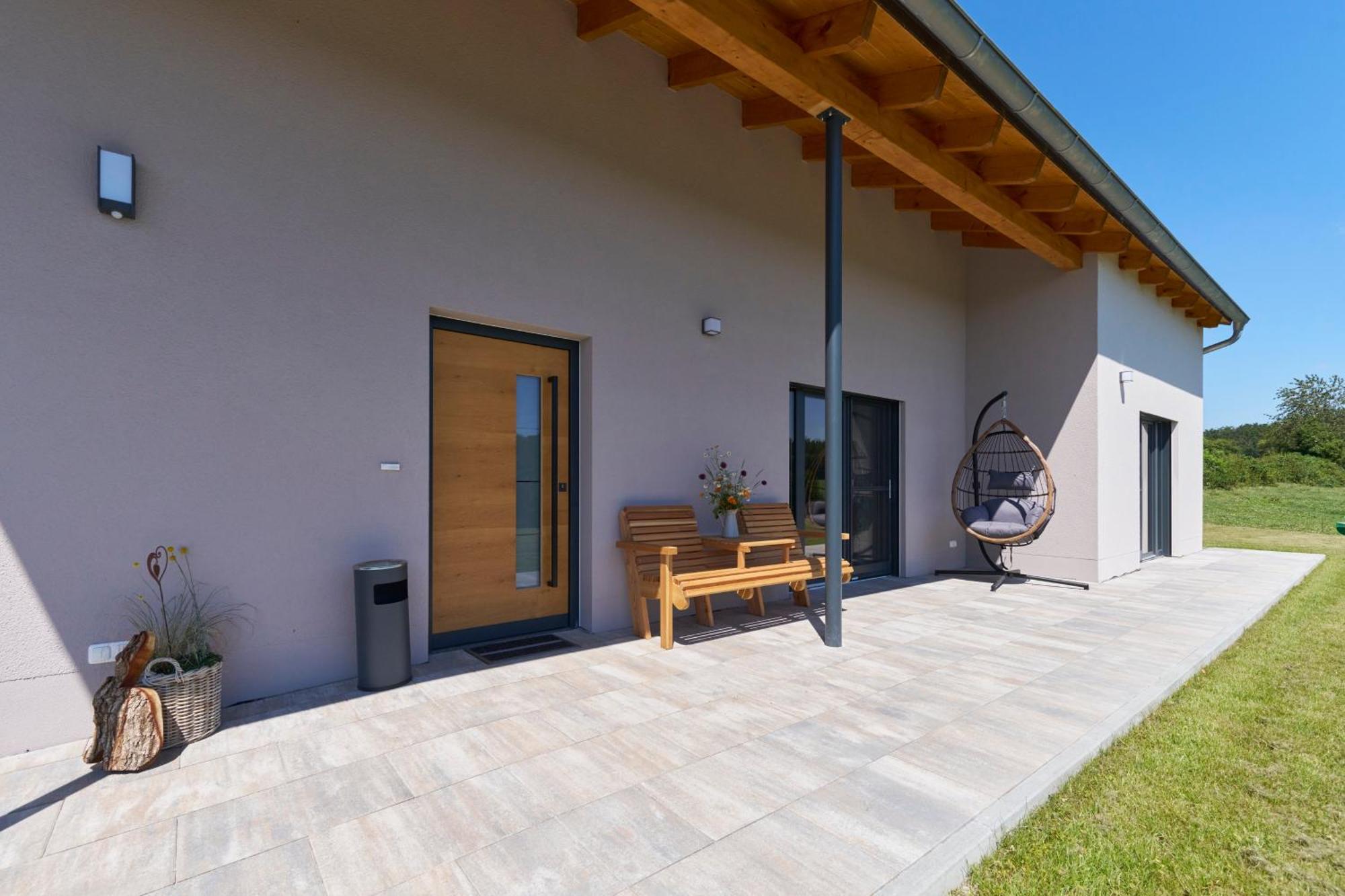 Apartamento Wo Sich Kuh, Fuchs Und Hase Gute Nacht Sagen Wolfsegg Exterior foto
