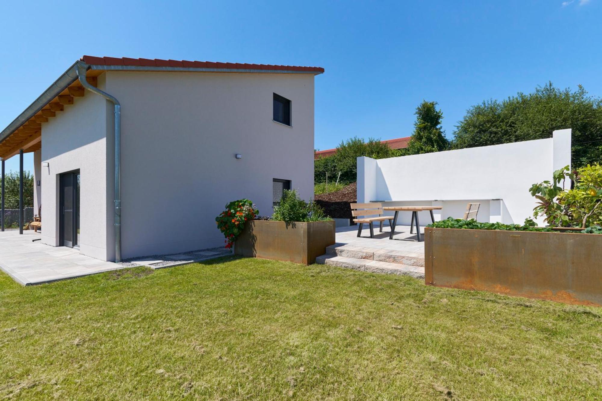 Apartamento Wo Sich Kuh, Fuchs Und Hase Gute Nacht Sagen Wolfsegg Exterior foto